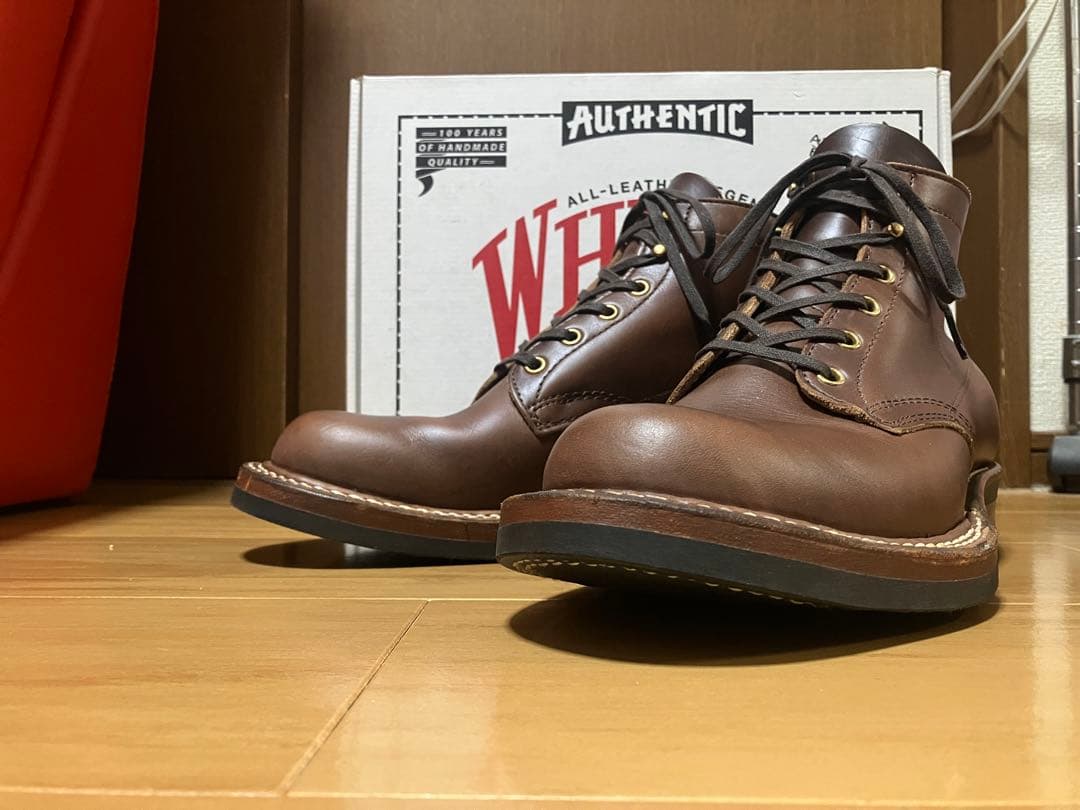 【7.5E】ホワイツ セミドレス ブーツ ブラウン クロムエクセル