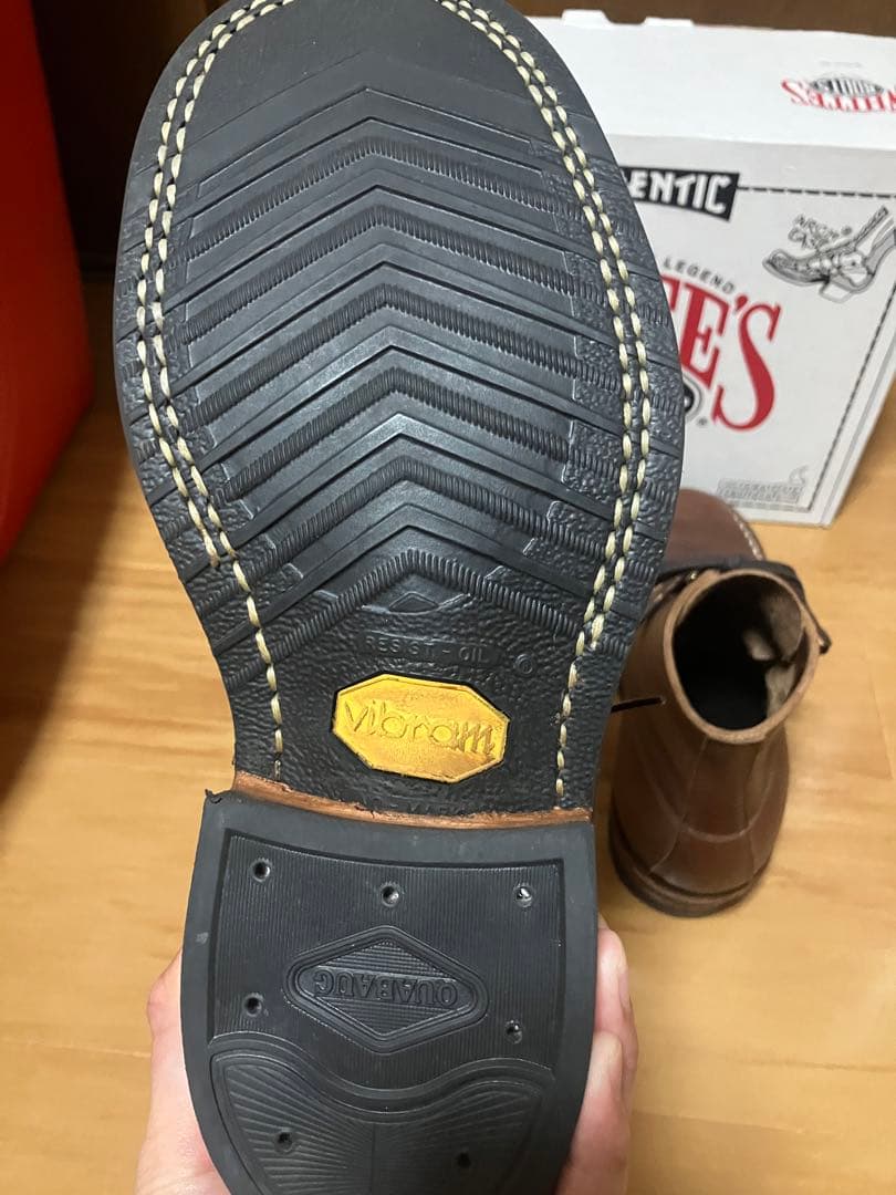 【7.5E】ホワイツ セミドレス ブーツ ブラウン クロムエクセル