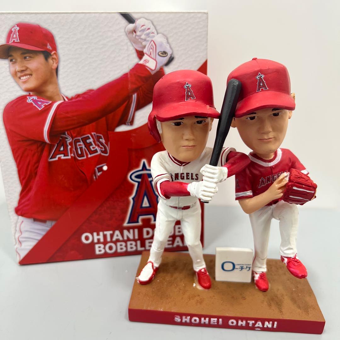 大谷翔平 ダブル ボブルヘッド フィギュア エンジェルス ロサンゼルス エンゼルス 二刀流ダブルボブルヘッド 大谷翔平【17