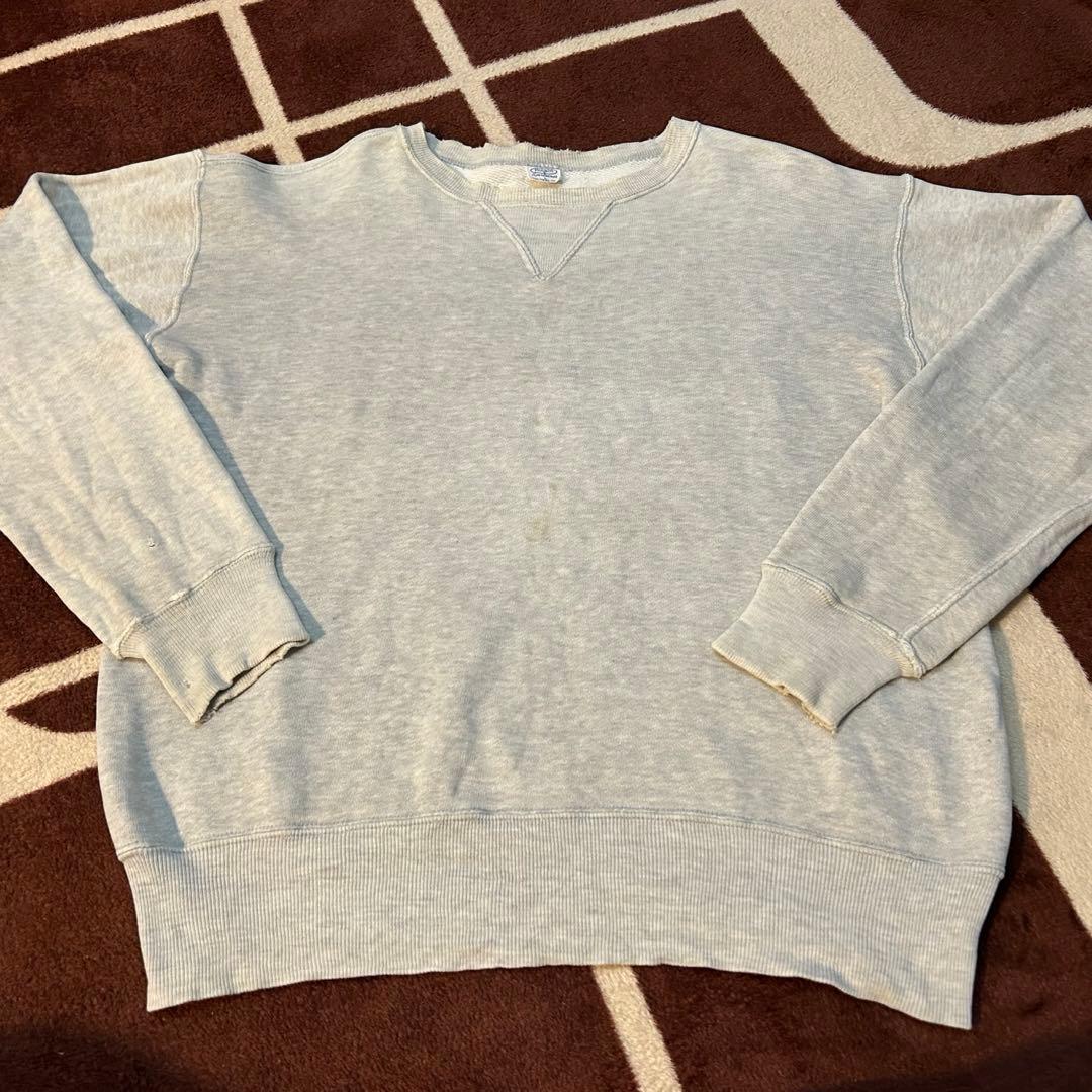 ビンテージ50sピルグリム前Vスウェット