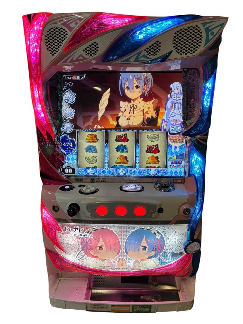 スロット Re:ゼロから始める異世界生活 双子パネル 不要機 リゼロ Amazon | Re:ゼロから始める異世界生活（レム）［家庭用｜中古パチスロ