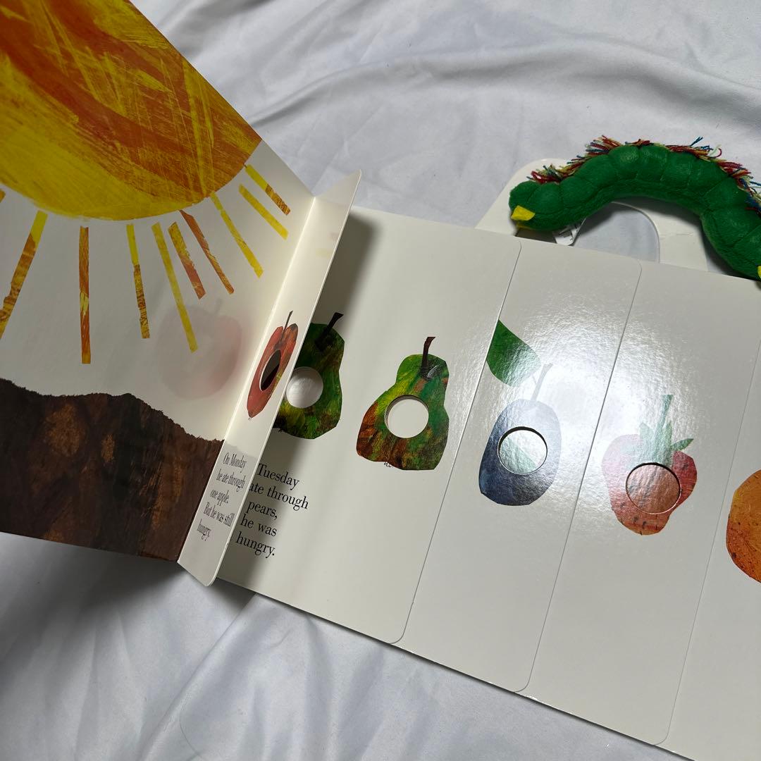 ビックサイズ ボードブック ぬいぐるみ セット はらぺこあおむし