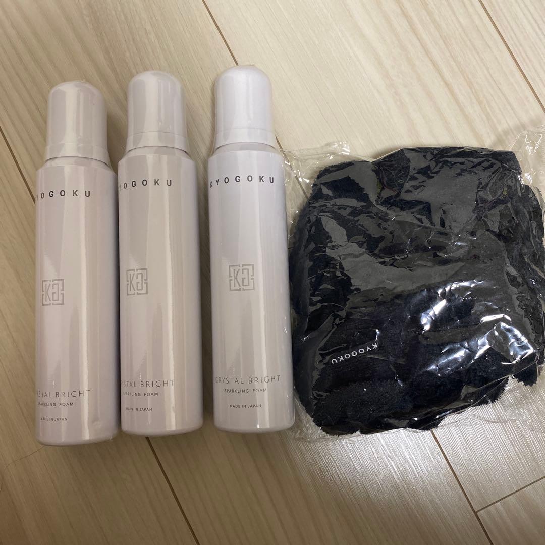 Kyogoku C.S.スパークリングブライトフォーム 120g×3本 Amazon | Kyogoku クリスタルブライト スパークリングフォーム 炭酸