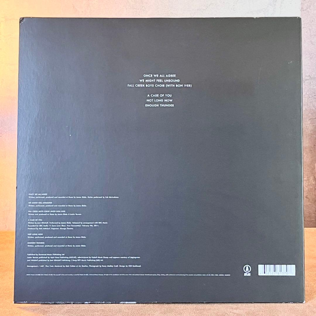 UKオリジナル盤】 James Blake『Enough Thunder』LP - メルカリ