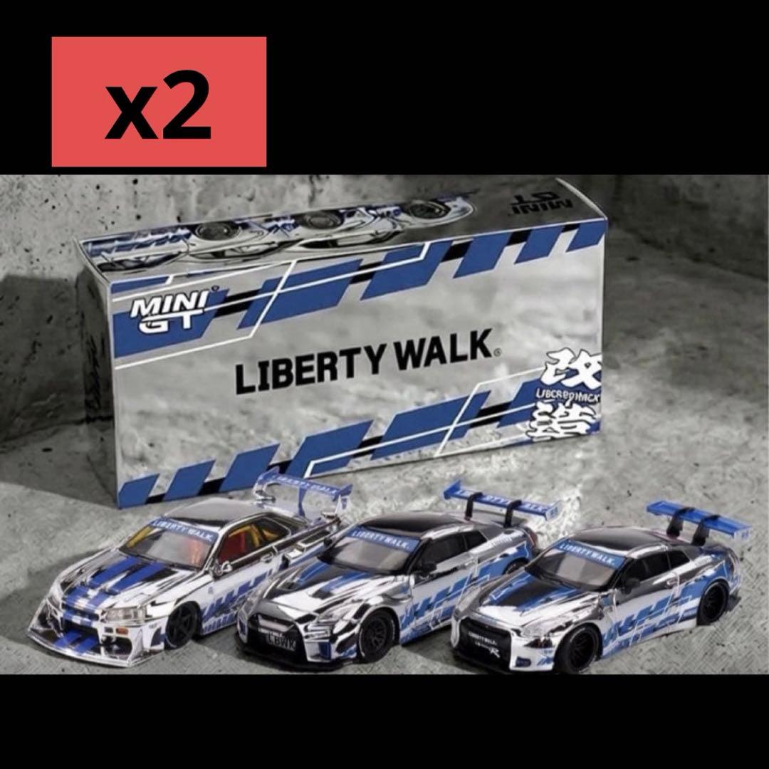 MINI GT リバティウォーク 東京オートサロン2026 限定 3台x2セット