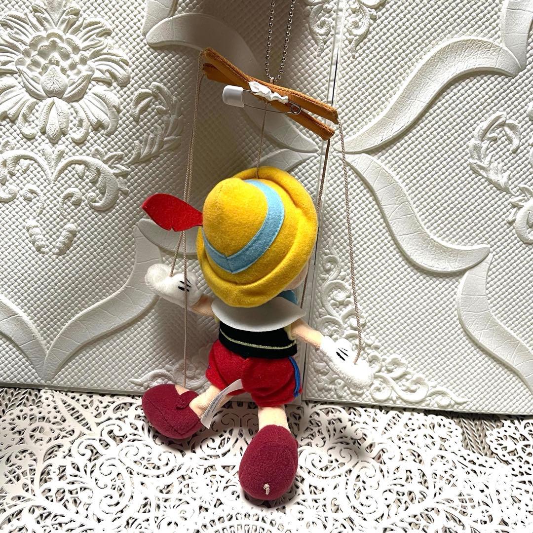 ディズニーリゾート限定 ピノキオ マリオネット ぬいぐるみバッジ