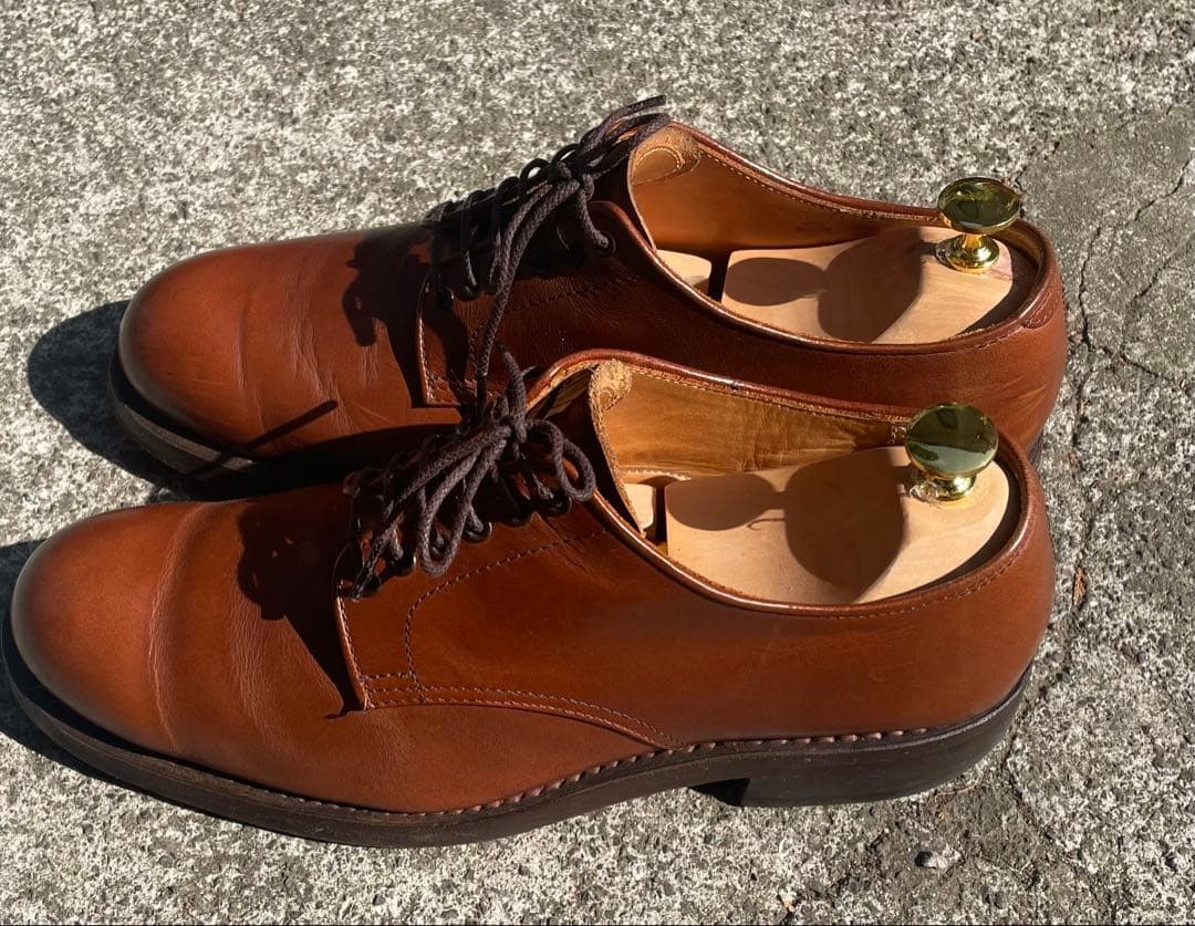 ROLLING DUB TRIO TRIBECA レザーシューズ ブラウン - メルカリ