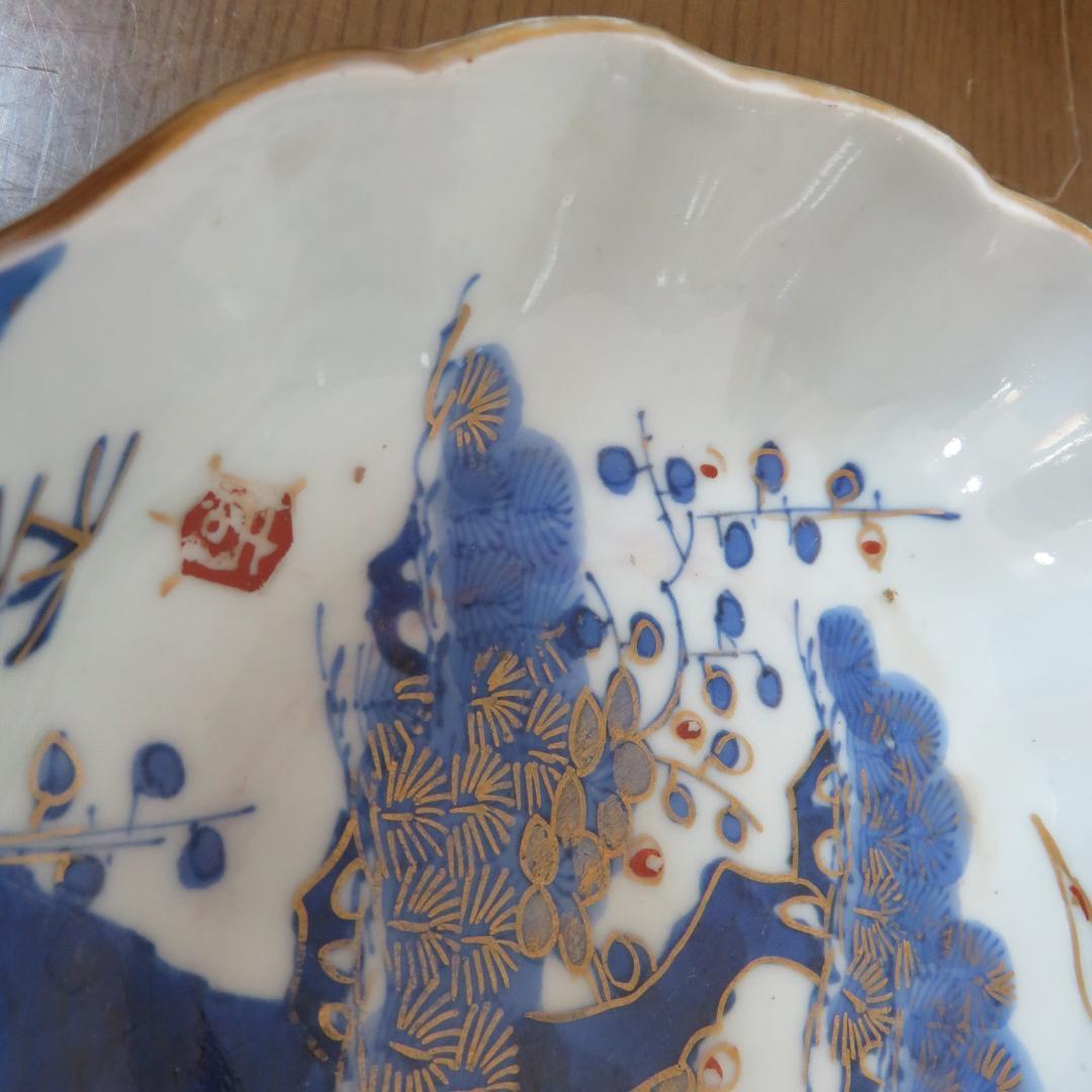 なます皿 5枚 金彩 松竹梅 色絵付 鶴亀 - メルカリ