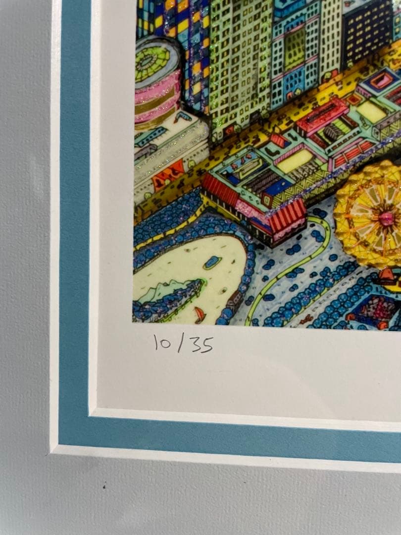 ヨハン•ペラトーネル正規品！(ニューヨーク•アット•ナイト）作品証明