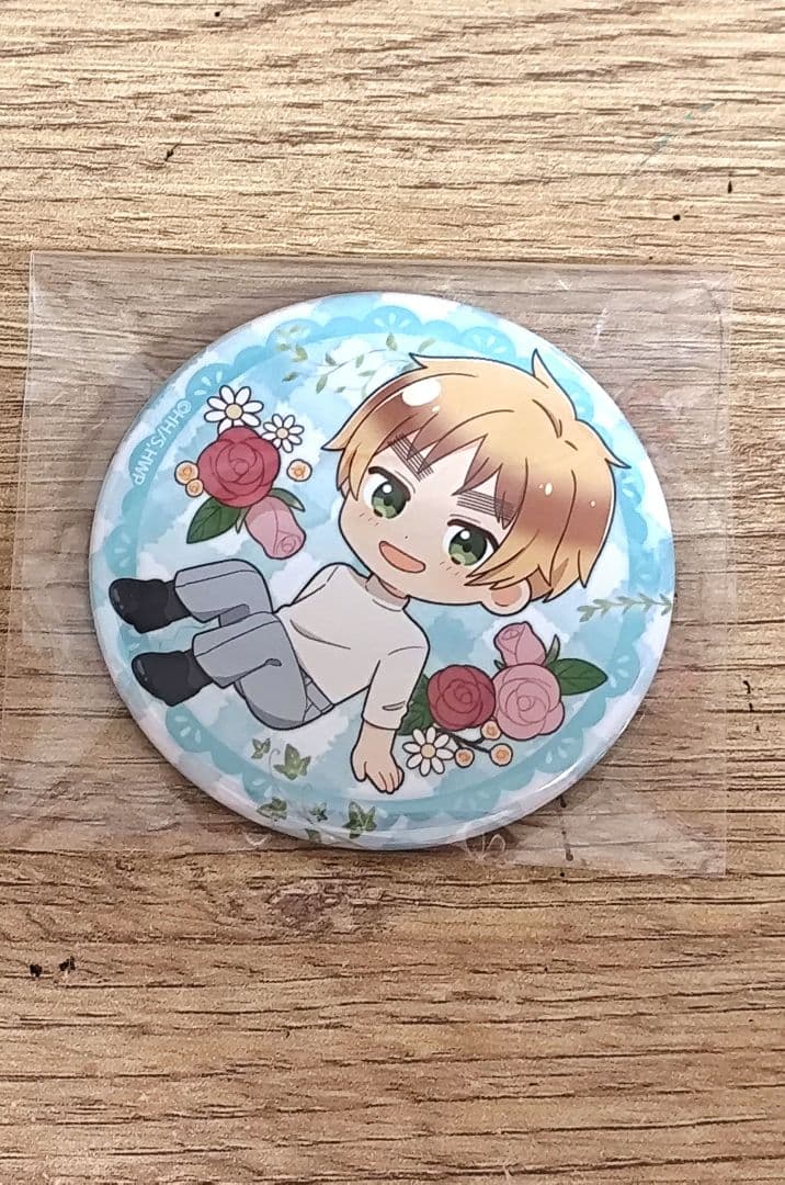 ヘタリア イギリス 缶バッジ ドレセレmini FlowerShower - メルカリ