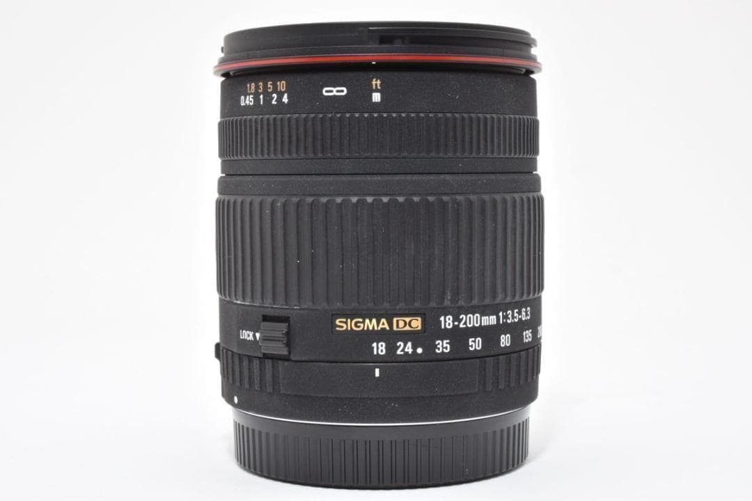 SIGMA シグマ 18-200mm F3.5-6.3 DC Canon レンズ