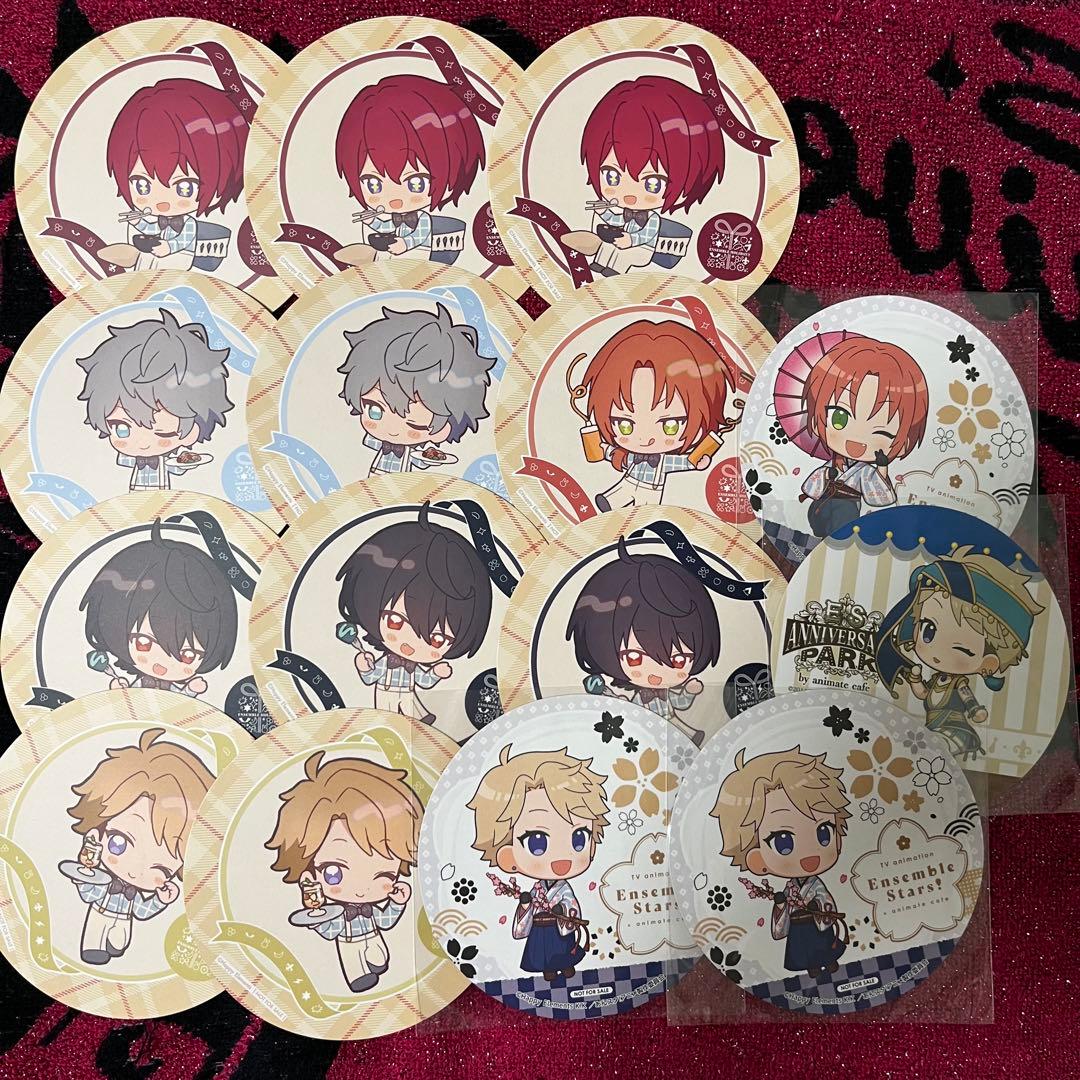 あんスタ Knights アニカフェ アニメイトカフェ コースター セット