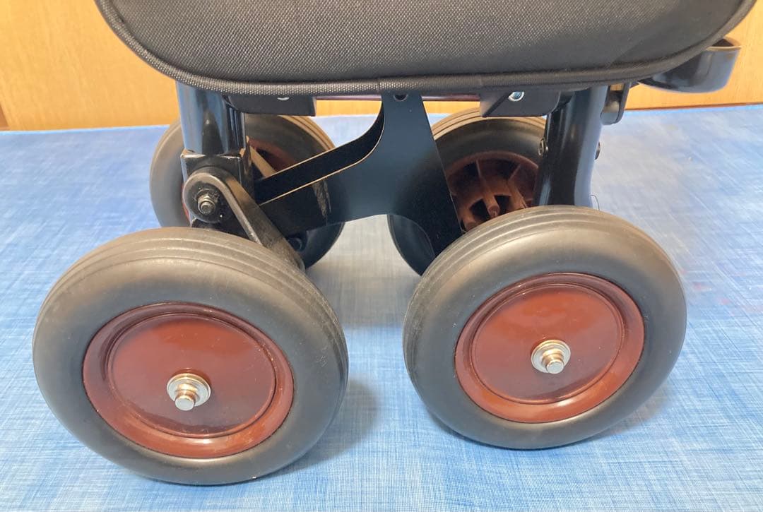 ☆ キャリーステッキライト168 シルバーカー 黒 介護用品 ショッピング