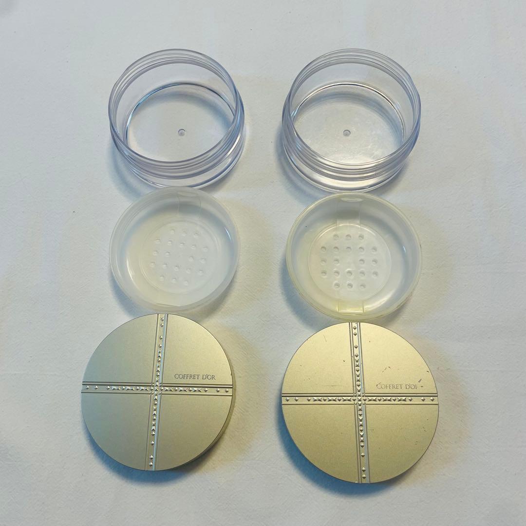 COFFRET D'OR ルースパウダー ケース 2個セット - メルカリ