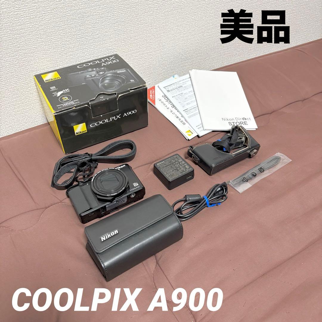 【美品】Nikon★COOLPIX★A900★コンパクトデジタルカメラ★ Amazon | Nikon デジタルカメラ COOLPIX A900 光学35倍ズーム 2029万