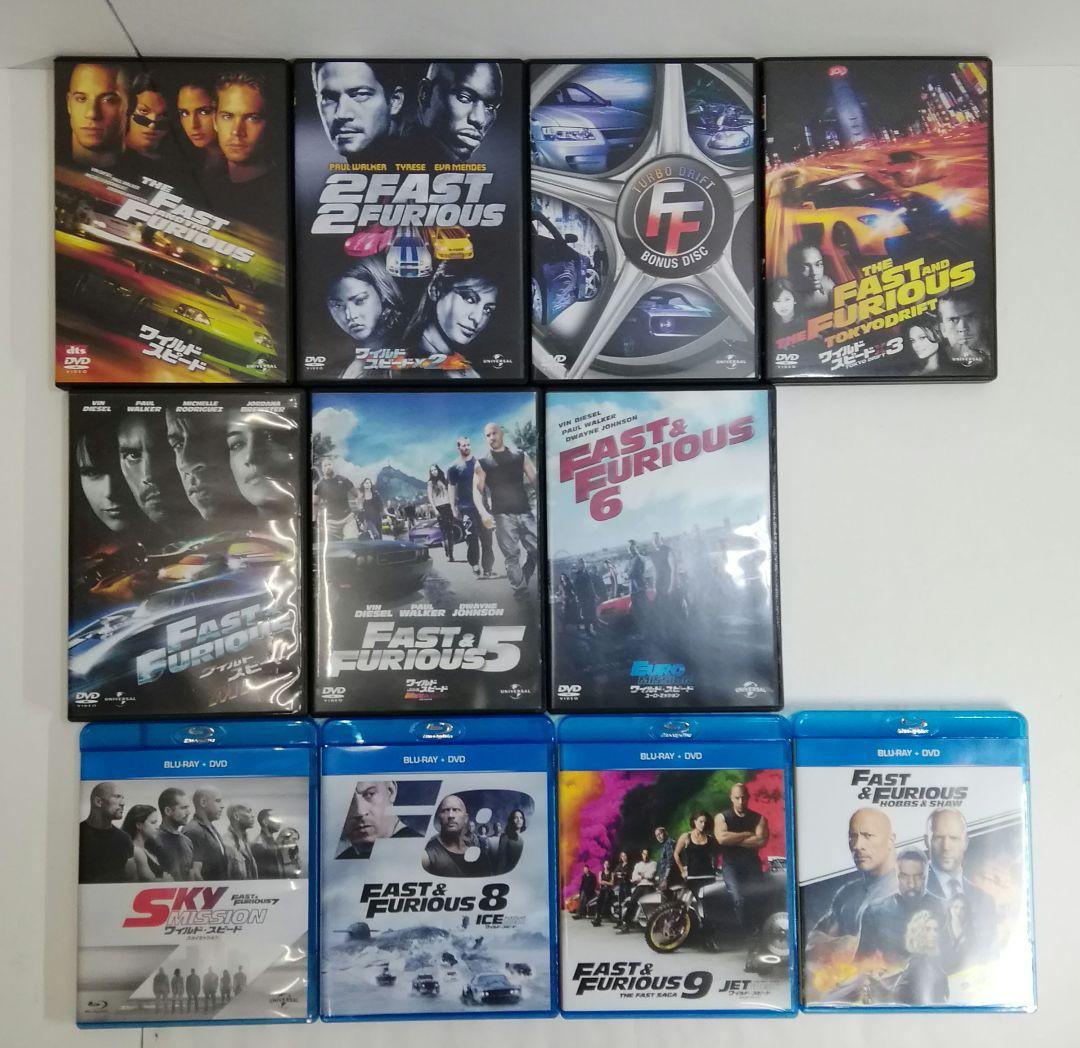 ワイルド・スピード DVD+Blu-ray 11本セット04240426L06S - メルカリ