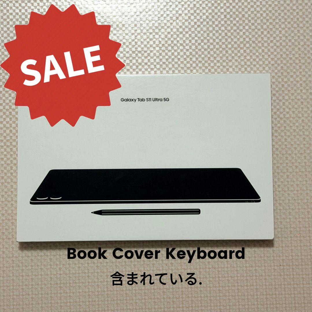 Androidタブレット本体 Galaxy Tab S11 Ultra 256G 5G Book Cover us-galaxy-tab-s11-ultra-book-