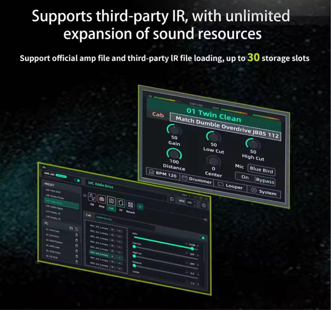 1点限り】Audota Ame-200 マルチエフェクター