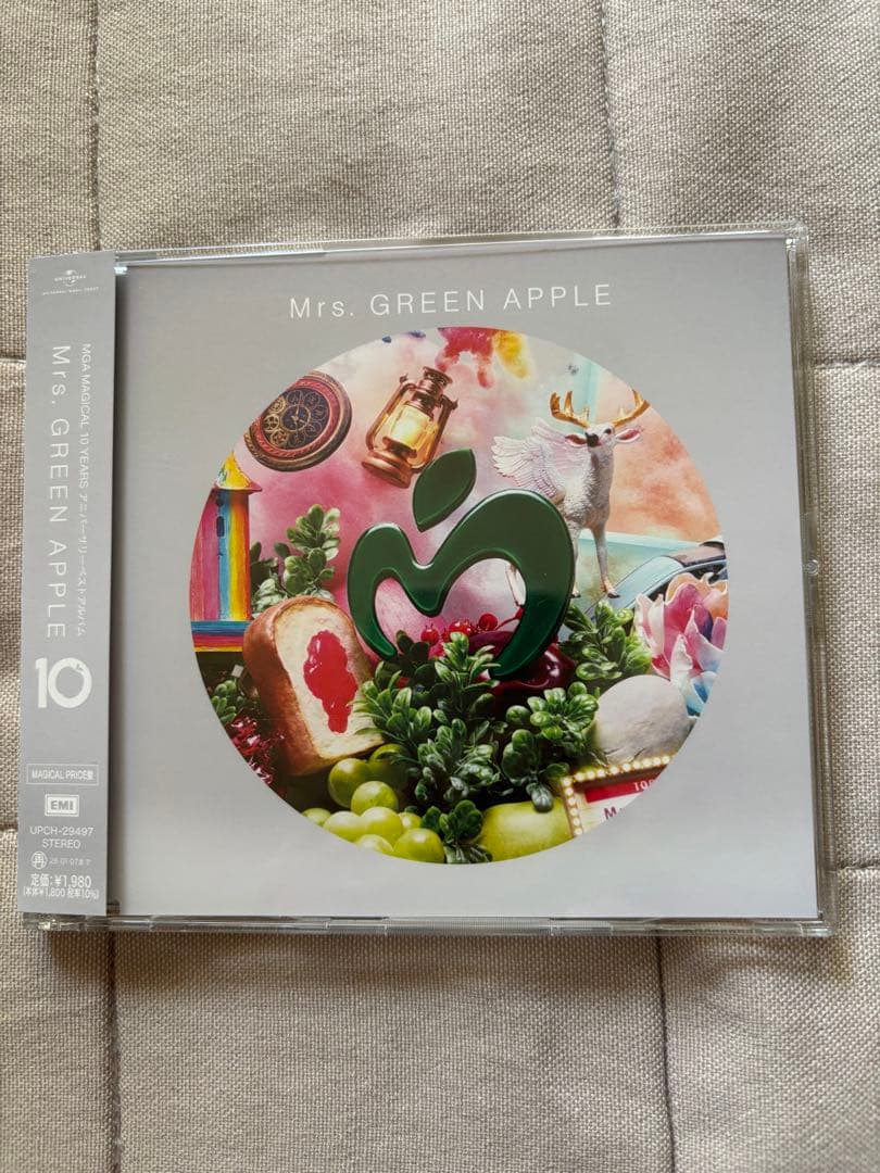 Mrs. GREEN APPLE アルバム『10』中古美品 - メルカリ