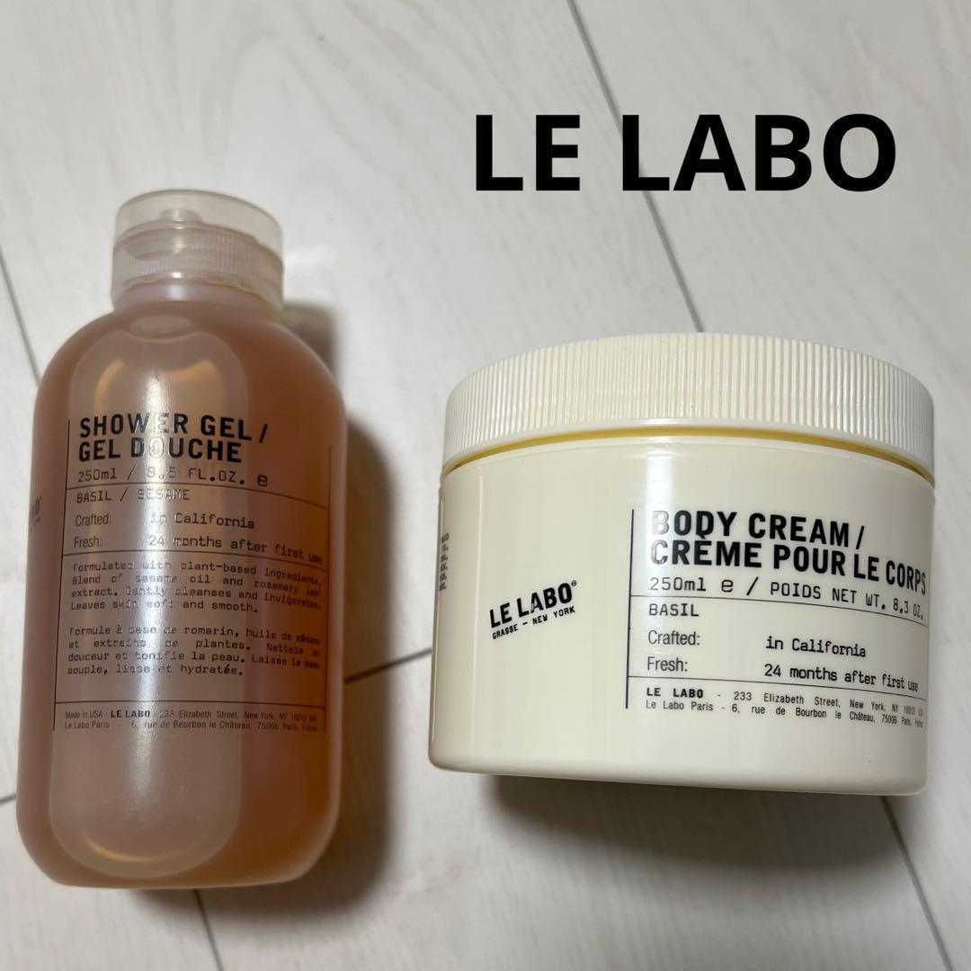 LE LABO basil シャワージェル ボディークリーム SHOWER GEL | Basil | 85ml | Le Labo Fragrances