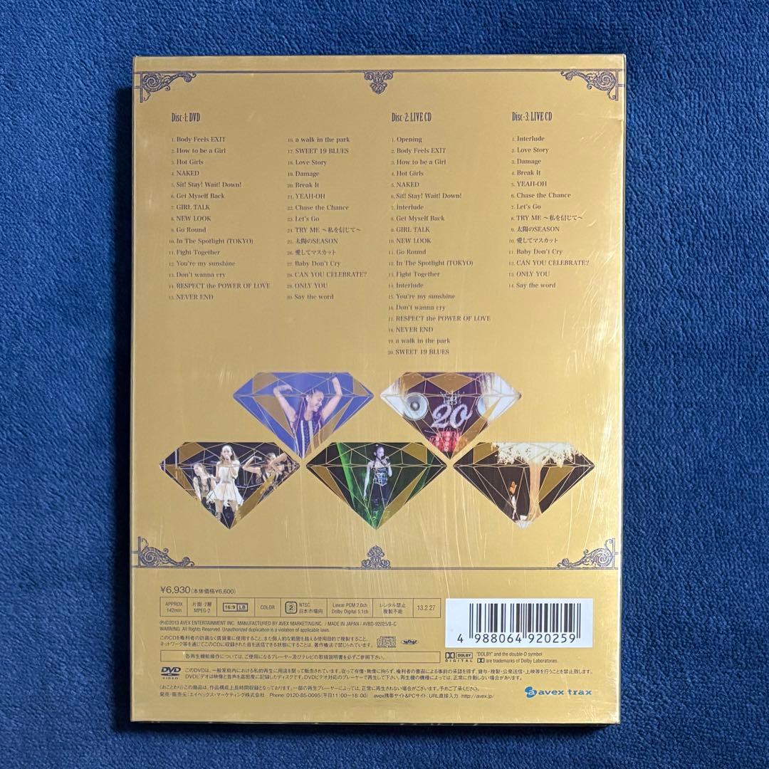 安室奈美恵 5 Major Domes Tour 2012 豪華盤DVD+2CD - メルカリ