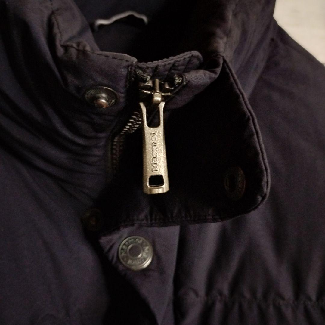 Marmot マーモット ダウンジャケット ドローコード 700-FILL 黒 - メルカリ