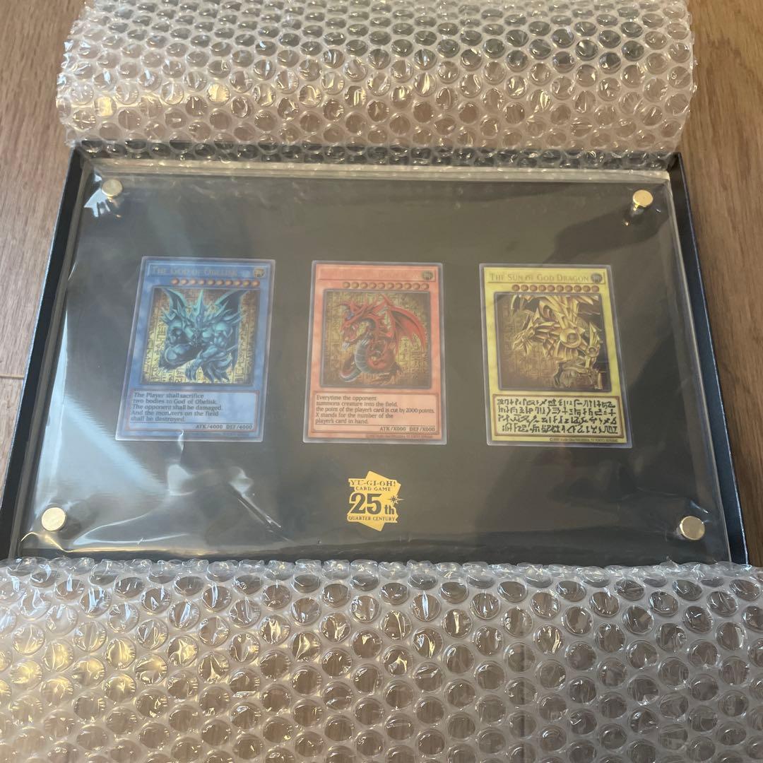 遊戯王　三幻神　ステンレス　新品 遊戯王】三幻神のステンレスカードが登場。国内価格は抽選販売55000円