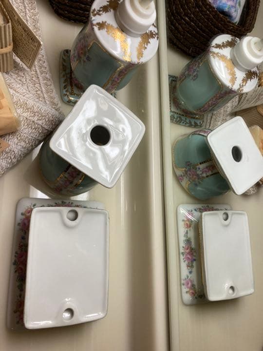 ◇激安8点セット◇サニタリー洗面用具 Diorタオル マルセイ ロタンティック