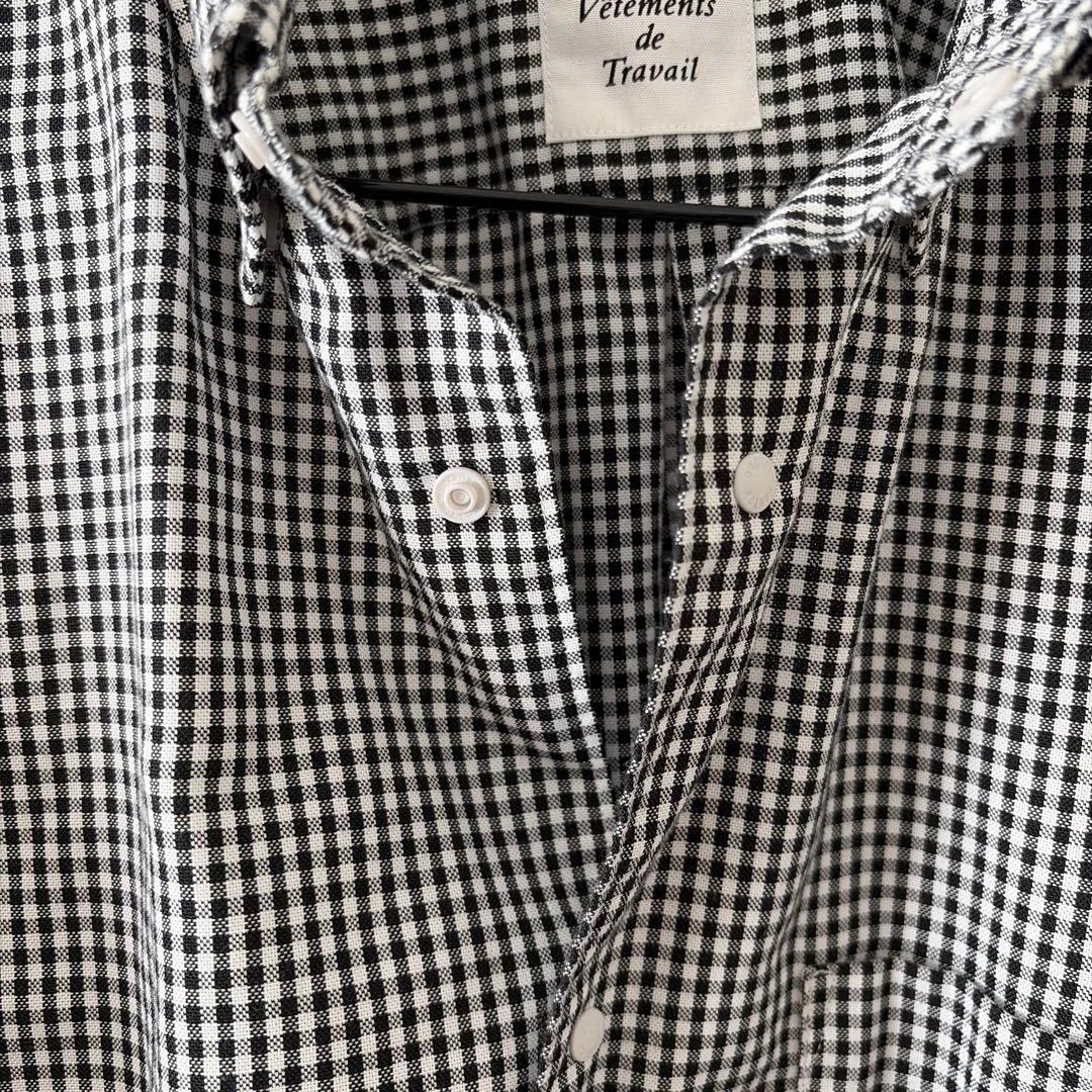 DANTON ボタンダウンギンガムチェックシャツ 36 Ladies - メルカリ