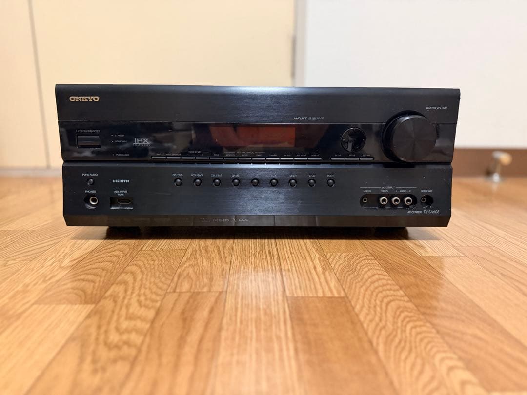 ONKYO TX-SA608(黒) 取説・純正マイク・リモコン付属　寄付充当 自動音場補正用マイク』 ONKYO TX-SA608 のクチコミ掲示板 - 価格.com