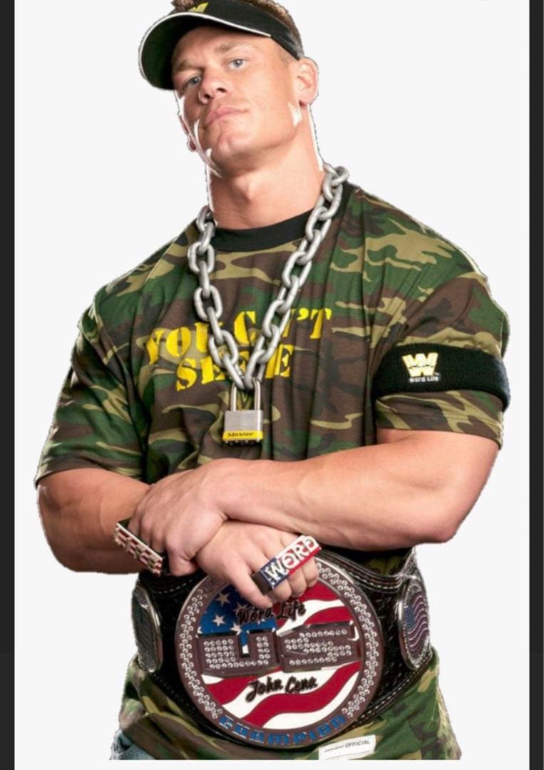 WWE John Cena ジョンシナ チェーンネックレス ネックレス - メルカリ