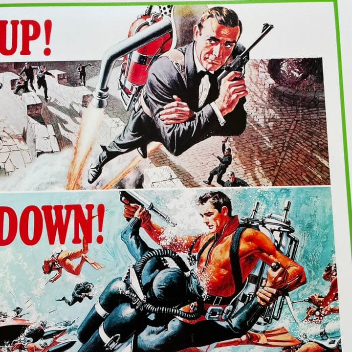 US版ポスター『007 サンダーボール作戦』（Thunderball）1965 - メルカリ
