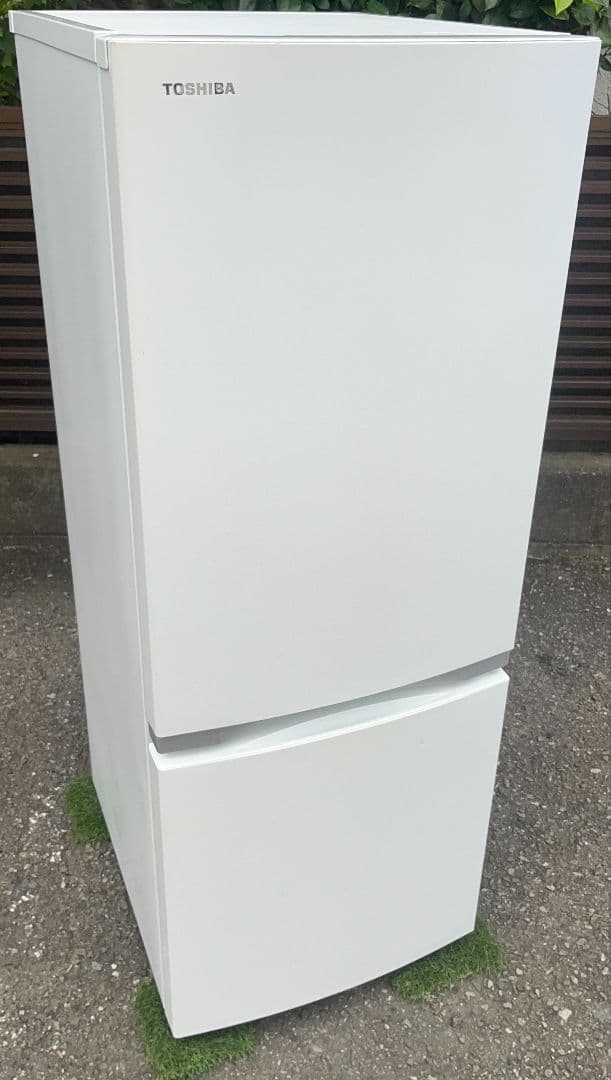 東芝冷凍 冷蔵庫153L 強化ガラス棚省エネ設計LED照明自動霜取り機能19年