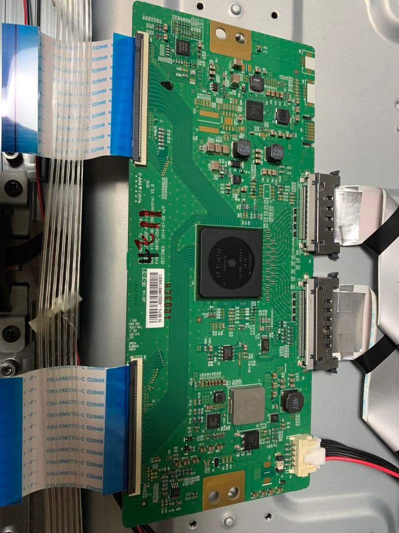 フナイ液晶テレビFL-55U4110 基盤セット - メルカリ