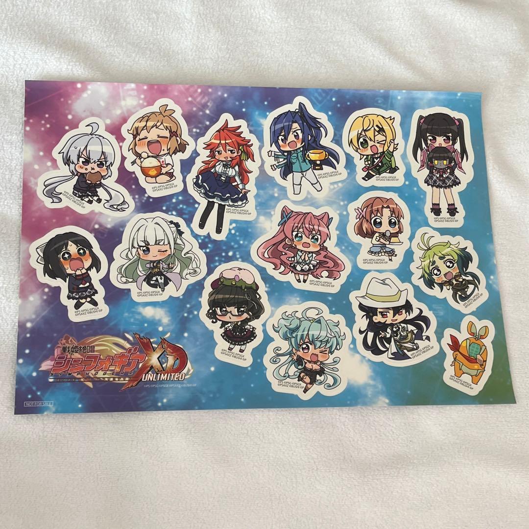 戦姫絶唱シンフォギア ステッカーシール - メルカリ
