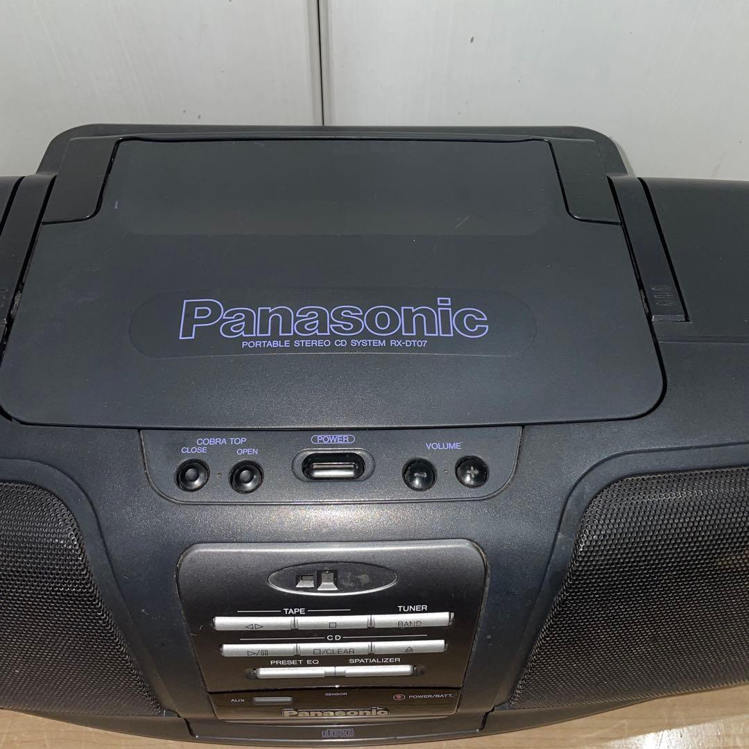 Panasonic パナソニック RX-DT07 バブルラジカセ コブラトップ - メルカリ