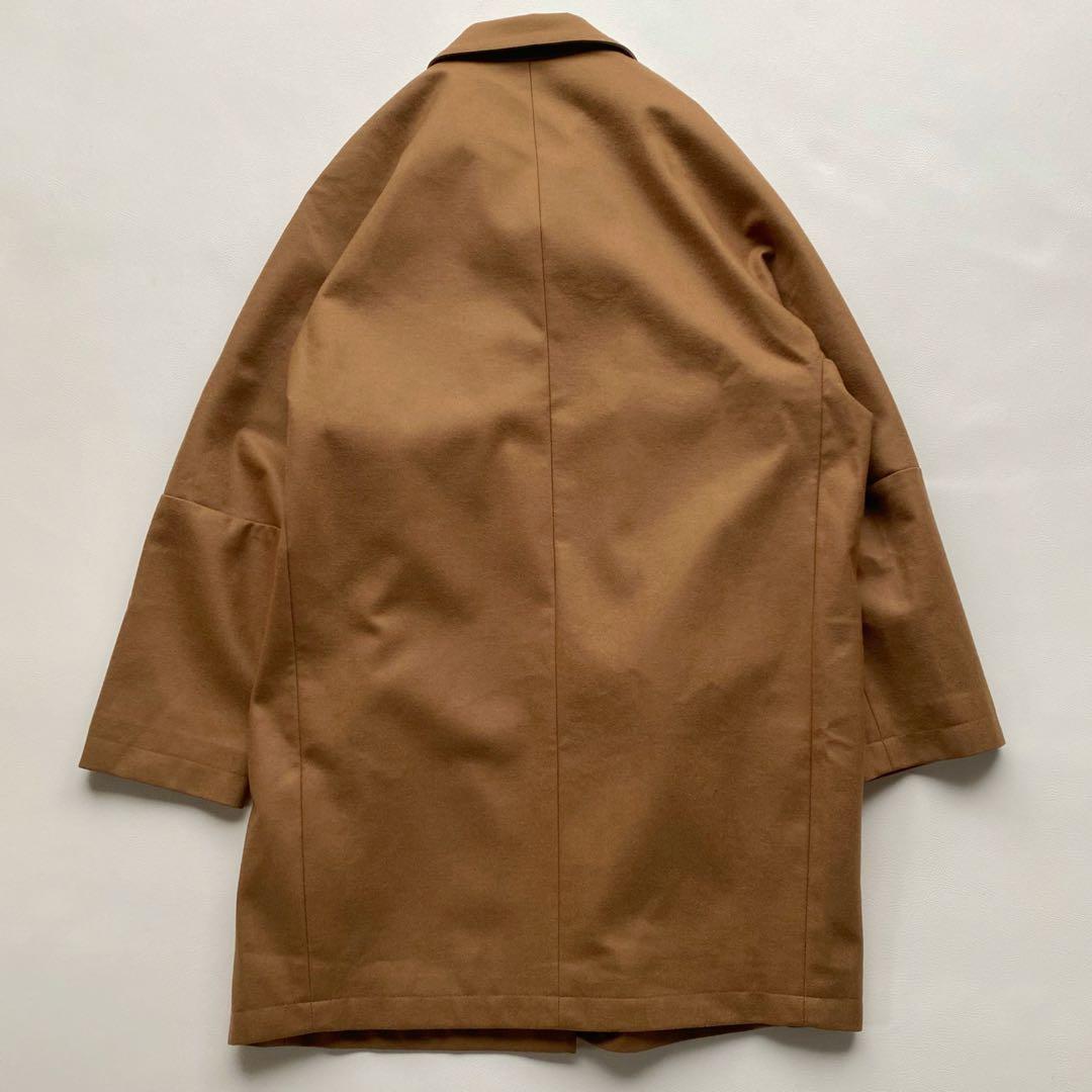 英国製/金ボタン】マッキントッシュ ウール ダブルコート 34 キャメル