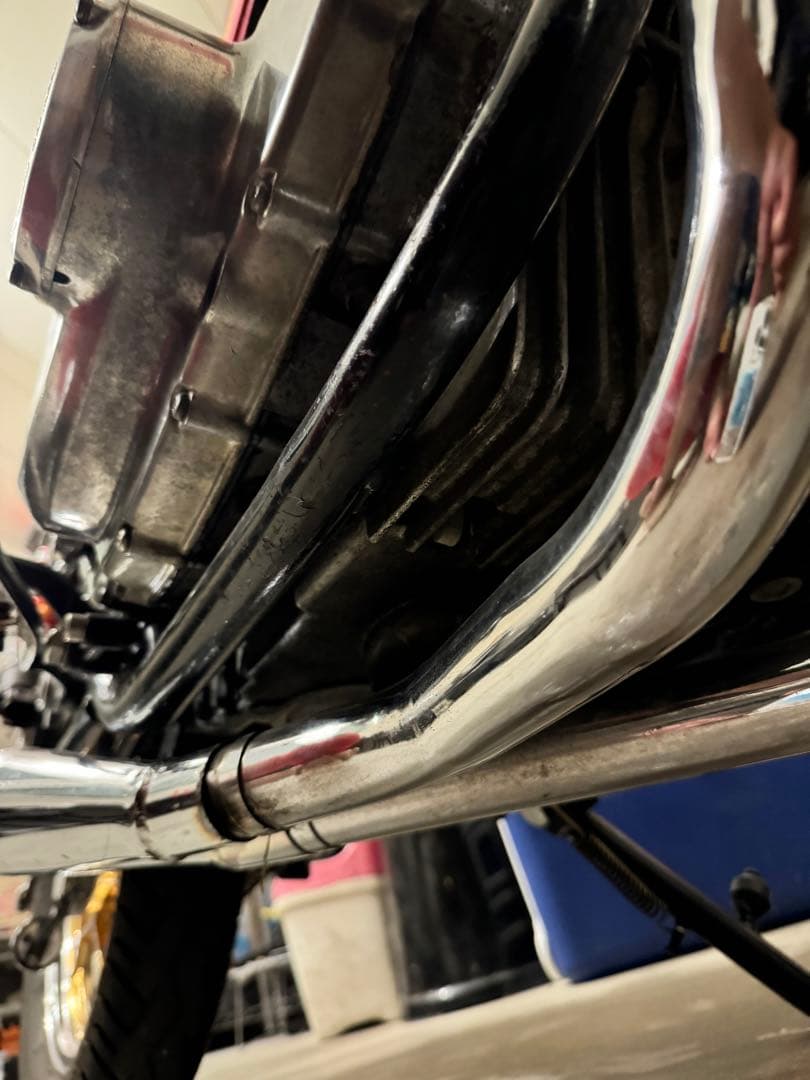 最終値下げ‼️gs400 ヨシムラタイプ メッキ マフラー - メルカリ