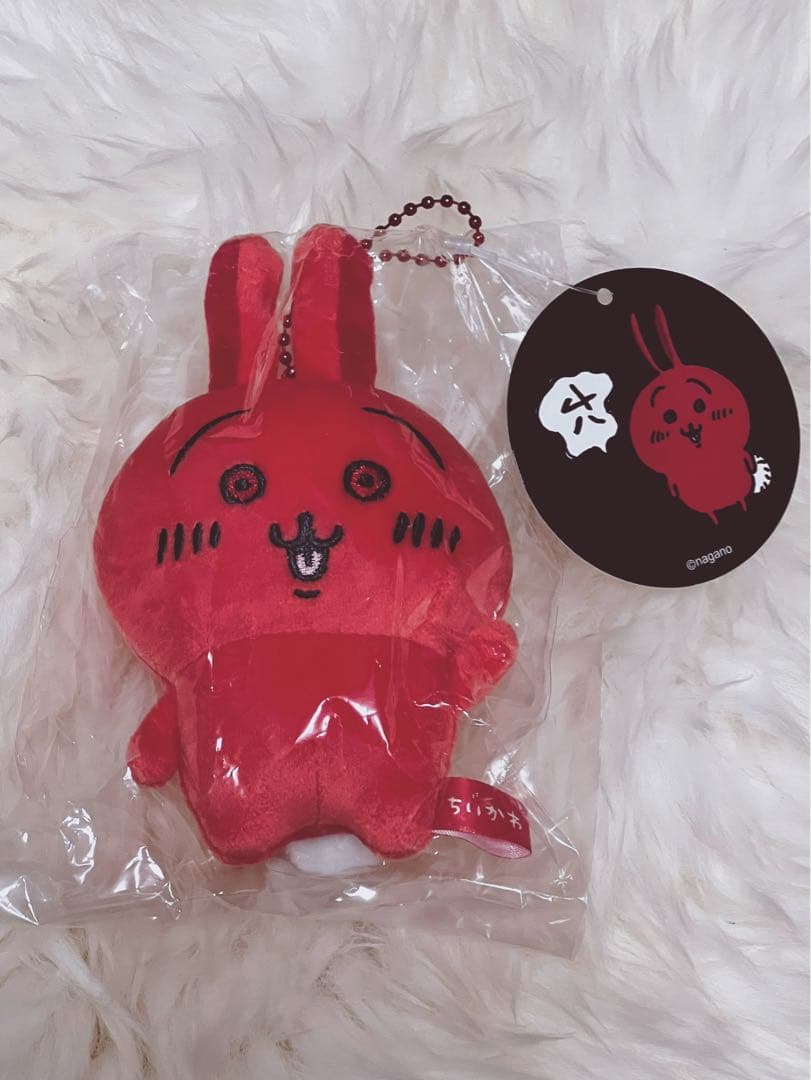 新品未開封❗️ちいかわ 赤いうさぎ あかいうさぎ マスコット ウサギ