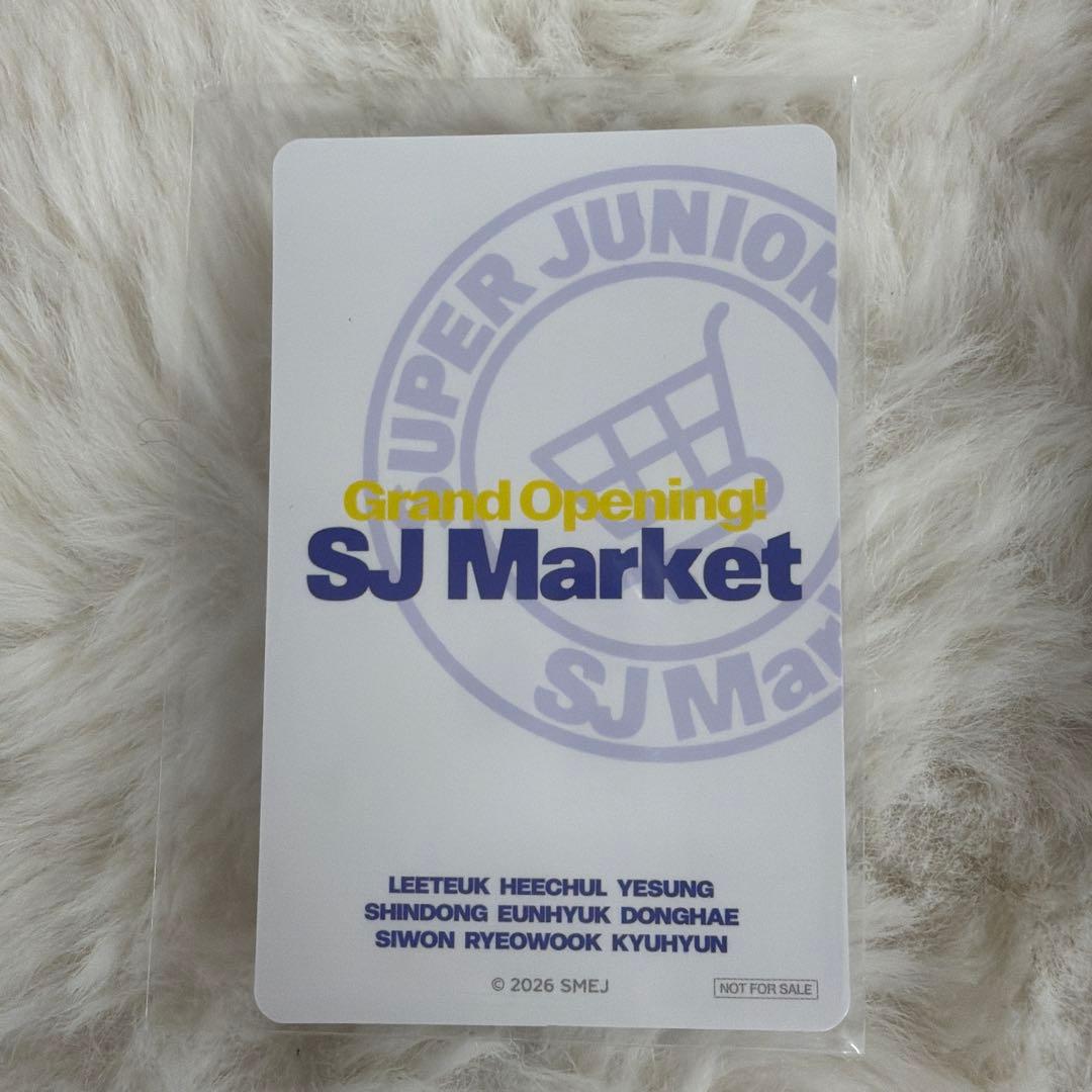SUPER JUNIOR SJ Market シウォン 3点セット - メルカリ