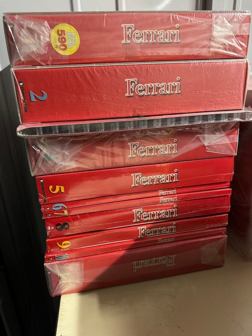 激レア、フルセット】ディアゴスティーニ フェラーリラジコンカー 全