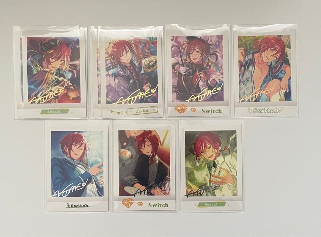 あんスタ 逆先夏目 ぱしゃこれ•ぱしゃっつ•クリアカード まとめ売り