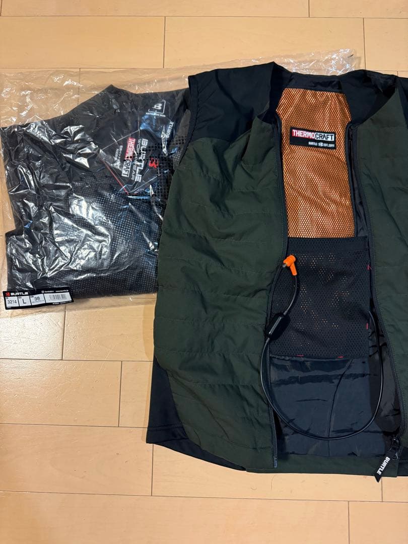 BURTLE ベスト Lサイズ バートル サーモクラフト電熱パッドTC500 楽天市場】[即日出荷] バートル 電熱パッド 単品 TC500 秋冬 サーモ