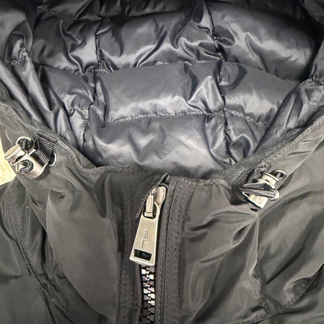 近年モデル】ポロラルフローレン ダウン ナイロン ジャケット ブラック