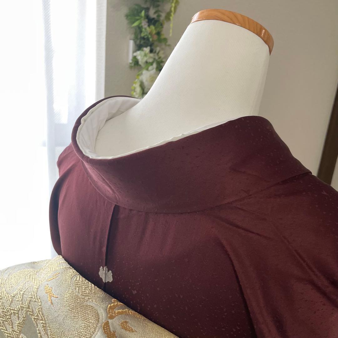 色留袖 親族 結婚式 披露宴 袋帯 セット 袷 着物 和装 ウェディング