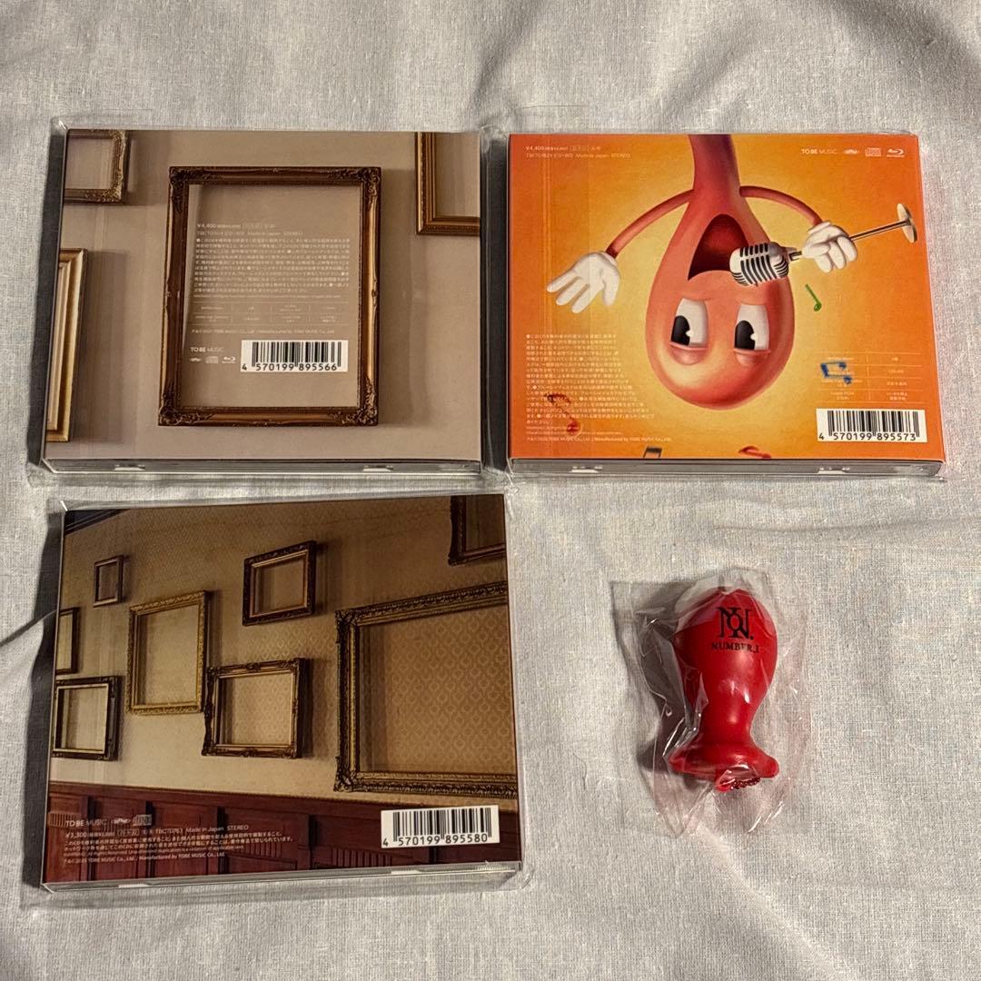 《3形態まとめ買い特典付》「No.Ⅱ」初回生産限定盤A・初回生産限定盤B・通常盤