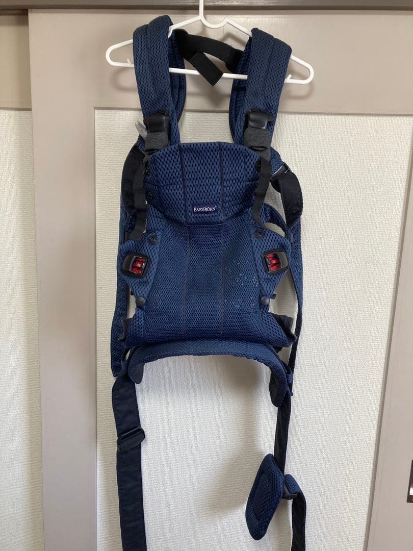 【おまけ付き】BABYBJÖRN 抱っこ紐 ハーモニー　ネイビーブルー BABYBJORN（ベビービョルン） 抱っこ紐 ハーモニー ネイビーブルー