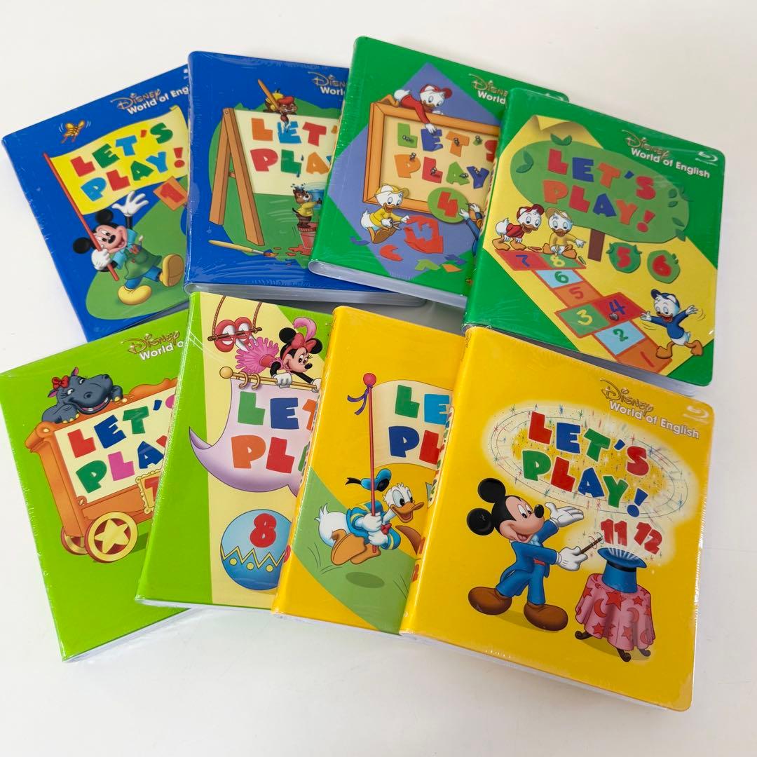 ブルーレイ全巻未開封】2022年 レッツプレイ・セット DWE ディズニー