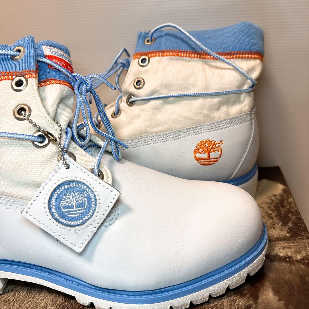 【専用出品】27.0cm ティンバーランド ロールトップ ブーツ　白