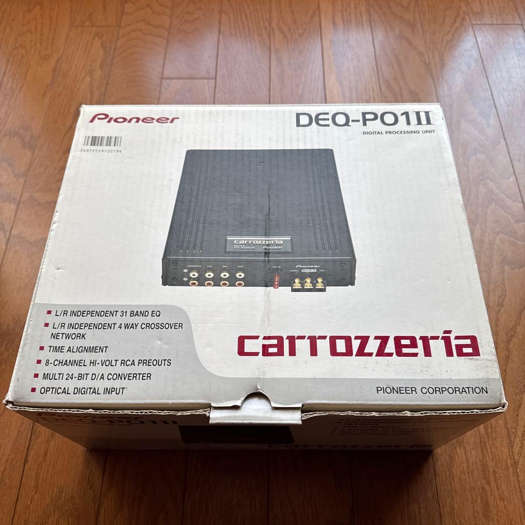 【美品】DEQ-P01II - carrozzeria Moving product carrozzeria Carrozzeria DEX P01II CD player with